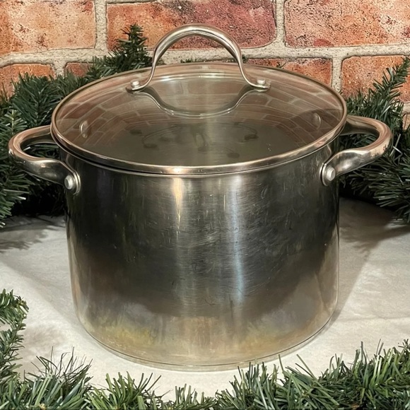 Wolfgang Puck Kitchen Wolfgang Puck 8qt Cafe Collection Stock Pot